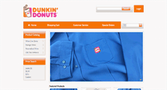 Desktop Screenshot of dunkinwear.com